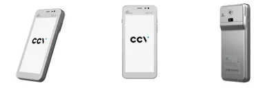 CCV Fly A77 payment terminal different angles CCV Fly A77 payment terminal different angles