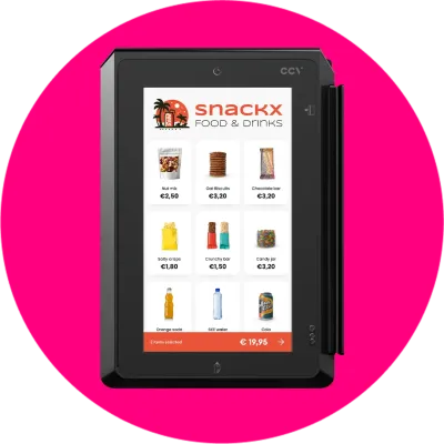 IM30 with Vending selection screen