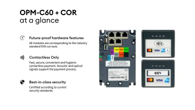 CCV OPM-C60 and COR at a glance CCV OPM-C60 and COR at a glance