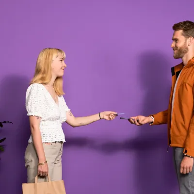 People transaction