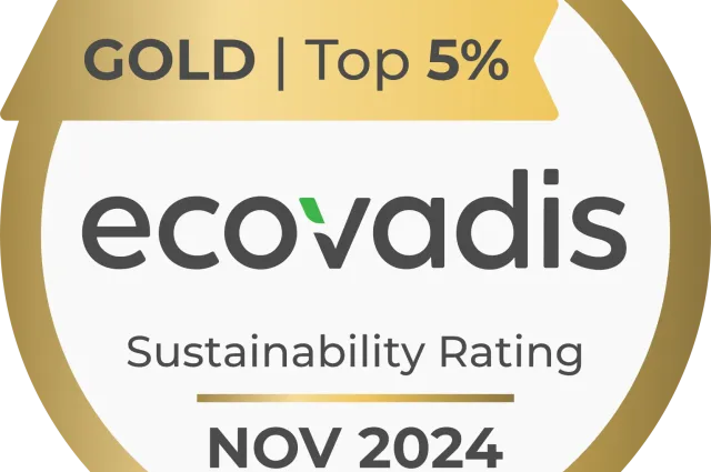 Ecovadis Gold November 2024 Ecovadis Gold November 2024